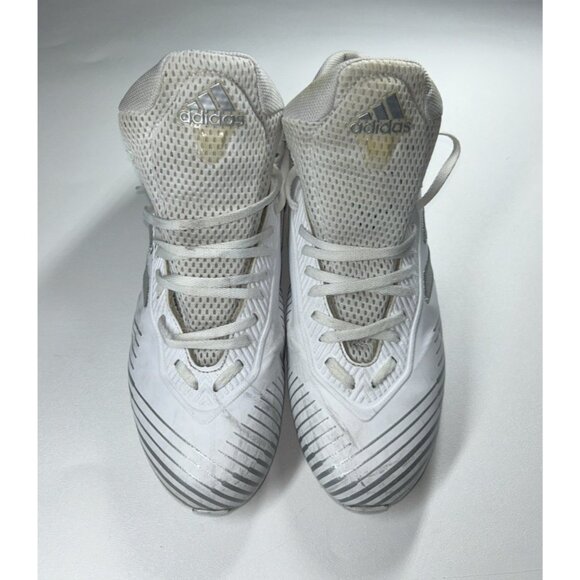 Adidas‎ Freak Mid 20 Football Cleats White/Silver Metallic US Men's Size 11 - Picture 1 of 10